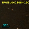 NVSS J042808+190831