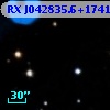 RX J042835.6+174142