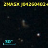 2MASX J04260482+1443360