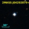 2MASS J04292879+1337468