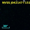 NVSS J042147+151411