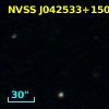 NVSS J042533+150303