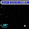 87GB 042649.2+140844