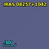 IRAS 04257+1042