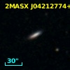 2MASX J04212774+0555390