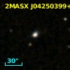 2MASX J04250399+0234468