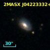 2MASX J04223332+0312093