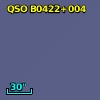 QSO B0422+004