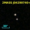 2MASS J04290740+0041204