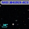 NVSS J041959+023132