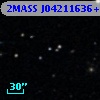 2MASS J04211636+0208025