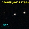 2MASS J04215754-0017500