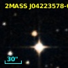 2MASS J04223578-0010350