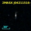 2MASX J04211516-1524313