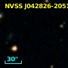 NVSS J042826-205147