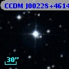 CCDM J00228+4614AB
