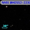 NVSS J042552-223707