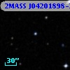 2MASS J04201898-3025050