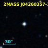 2MASS J04260357-3458029