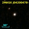 2MASX J04200478-3903371