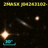 2MASX J04243102-3749321