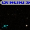 LCRS B041950.8-390445