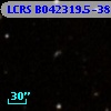 LCRS B042319.5-382830