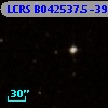LCRS B042537.5-390607