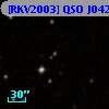 [RKV2003] QSO J0422-3844 abs 3.12
