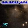 LkHa101VLA J043017.90+351510.0