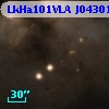 LkHa101VLA J043010.98+351437.6