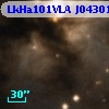 LkHa101VLA J043014.46+351527.5