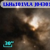 LkHa101VLA J043016.98+351642.4