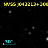 NVSS J043213+300056