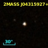 2MASS J04315927+2653334