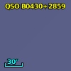 QSO B0430+2859