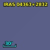 IRAS 04363+2832