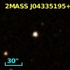 2MASS J04335195+2655450