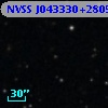 NVSS J043330+280507