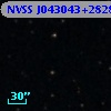 NVSS J043043+282809
