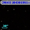 2MASS J04301981+2630196