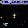 CCDM J04365+2357A