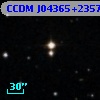 CCDM J04365+2357B
