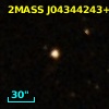 2MASS J04344243+2602340