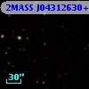 2MASS J04312630+2544327