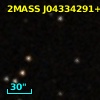 2MASS J04334291+2526470
