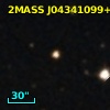 2MASS J04341099+2251445