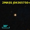 2MASS J04365750+2300464
