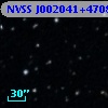 NVSS J002041+470814