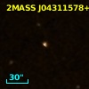2MASS J04311578+1820072